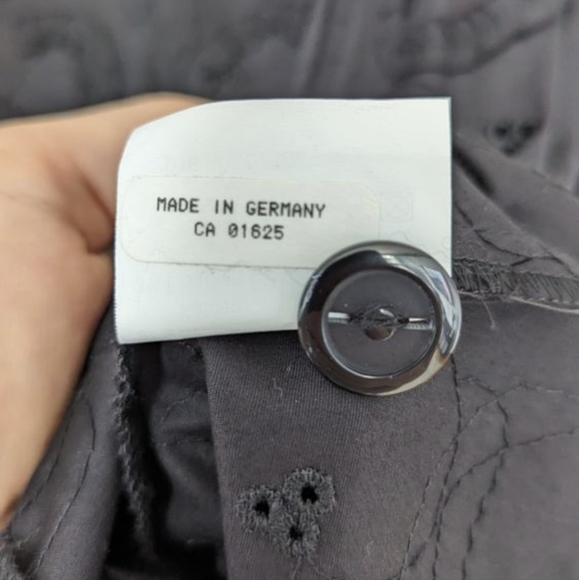 Verse vintage black embroidered jacket XL - Picture 3 of 4